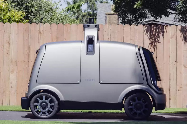 Nuro self-driving vehicle / خودروی خودران