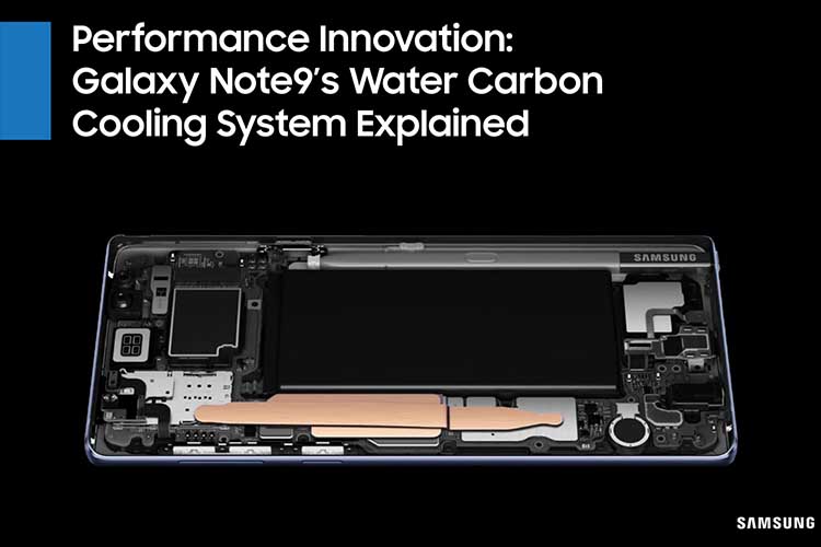 سامسونگ اطلاعات دقیقی از سیستم خنک‌سازی گلکسی نوت 9 منتشر کرد