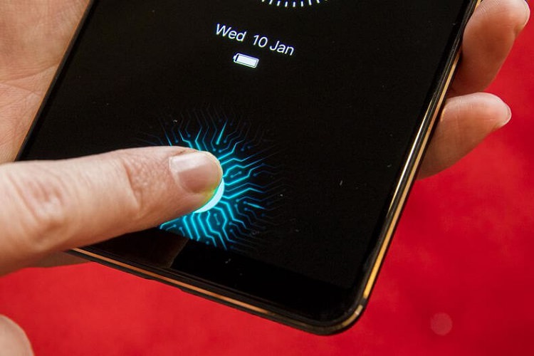 in display fingerprint sensor