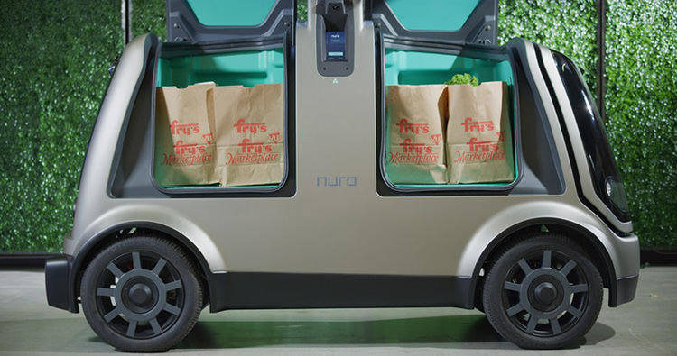 Nuro Autonomous self-driving car / خودروی خودران نورو