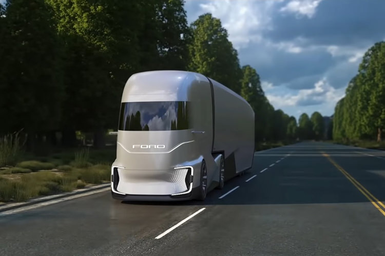 Ford F-Vision concept electric autonomous truck / کامیون مفهومی برقی خودران فورد اف-ویژن 