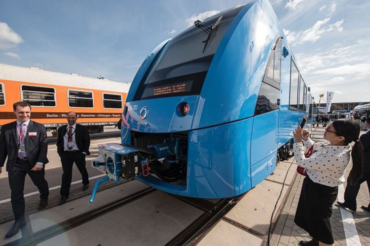 Alstom hydrogen powered train