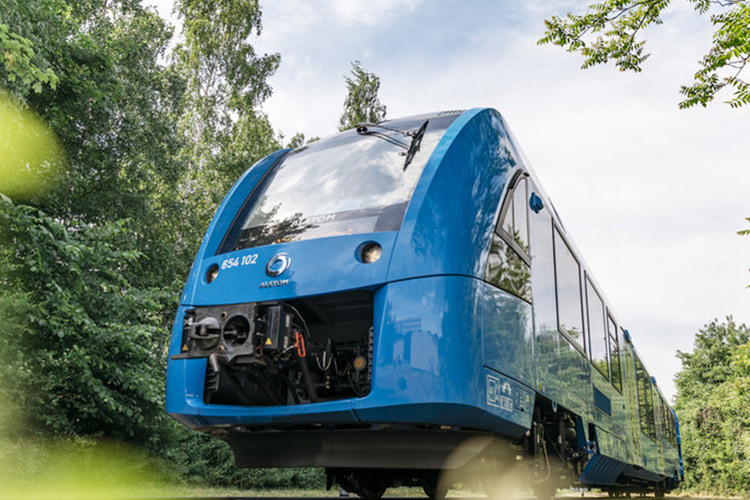 Alstom hydrogen powered train