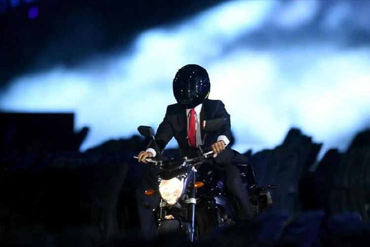 موتورسواری رئیس جهمور اندونزی