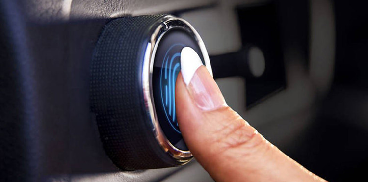 حسگر اثرانگشت خودرو / Fingerprint sensor in car