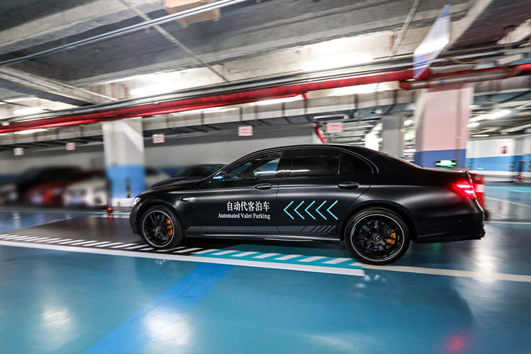 Mercedes Benz Bosch Automated Valet Parking