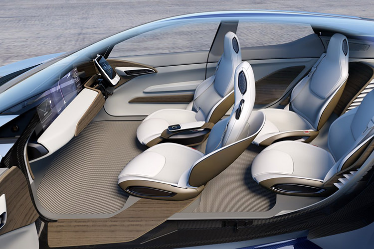 ZF Electric Autonomous car / خودروی خودران برقی