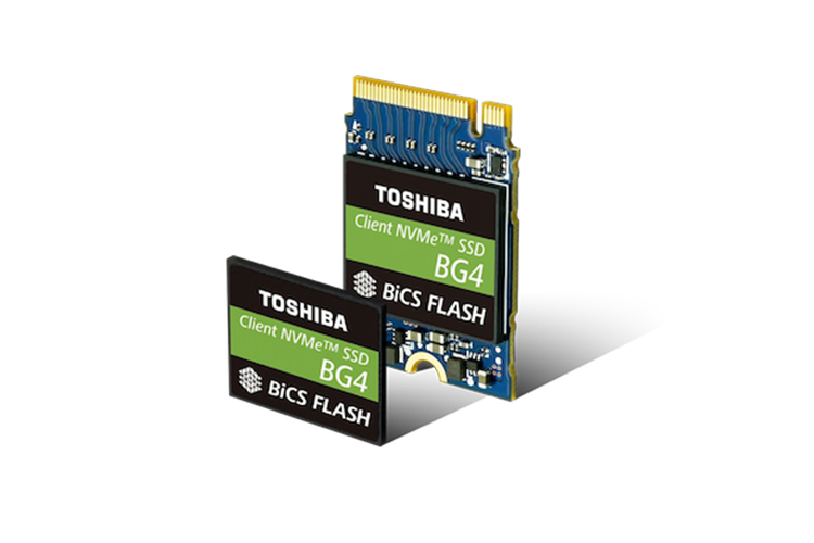 توشیبا نسل چهارم حافظه‌ BGA SSD را با تراشه ۹۶ لایه‌ای NAND معرفی کرد