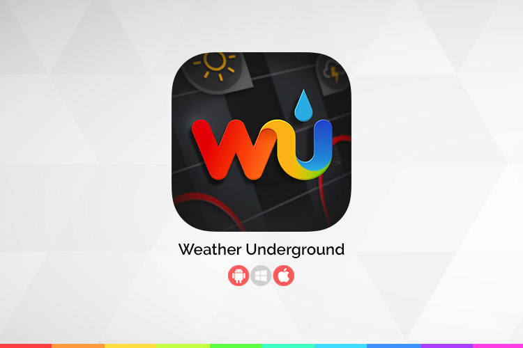 زوم‌اپ: Weather Underground؛ اپلیکیشن کامل آب و هوا