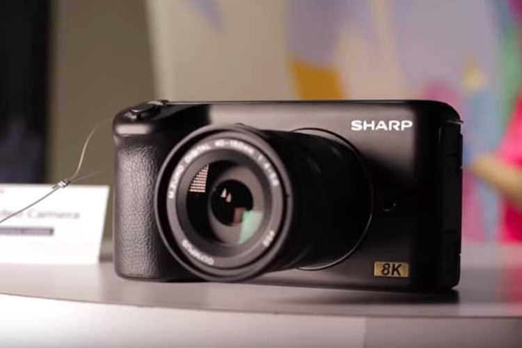 Sharp از توسعه دوربین فیلمبرداری 8K میکرو چهارسوم خبر داد