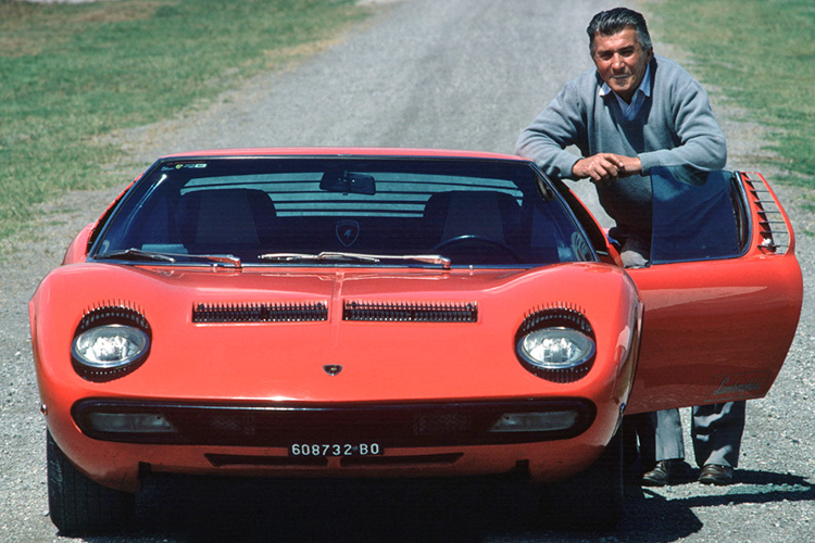 Ferruccio Lamborghini تاریخچه لامبورگینی