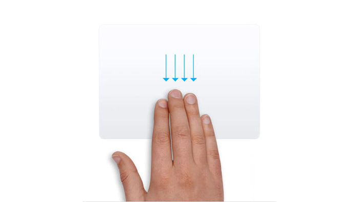 ژست حرکتی مک بوک / MacBook gesture