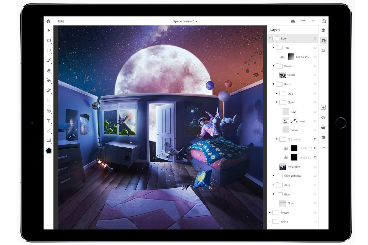 فتوشاپ آیپد / Adobe Photoshop for iPad