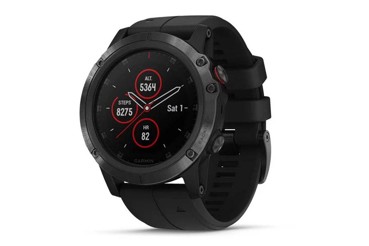 fenix 5 plus black