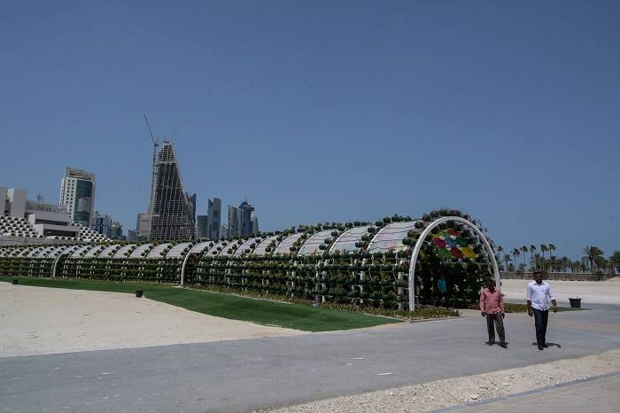 مسیر سایبان دار در قطر