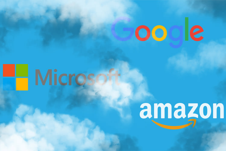 گوگل و مایکروسافت و آمازون درآمد خود از بازار سرویس‌های ابری را افزایش می‌دهند