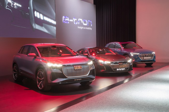 audi new platforms for ev cars