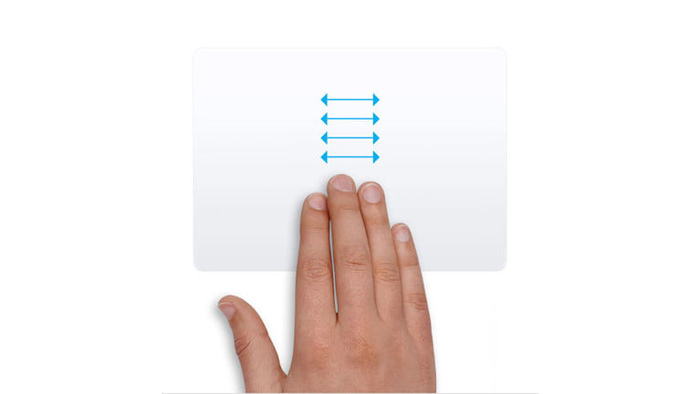 ژست حرکتی مک بوک / MacBook gesture