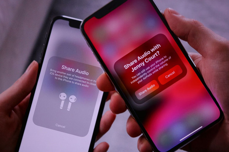 اشتراک گذاری صدا در iOS 13 چگونه انجام میشود