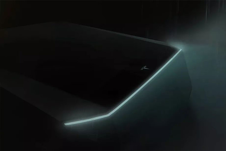 Tesla pickup render