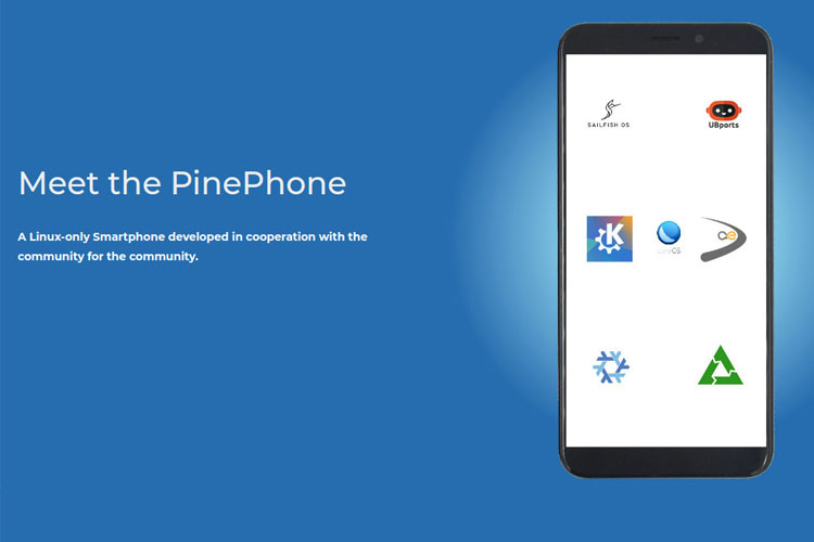 گوشی هوشمند ۱۵۰ دلاری PinePhone با سیستم‌ عامل لینوکس رونمایی شد