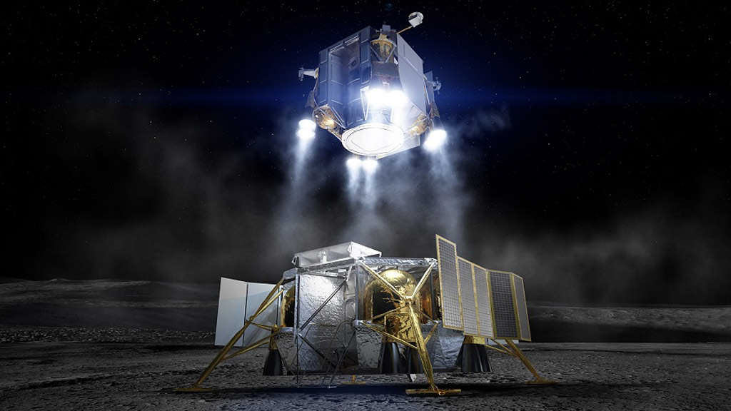 بوئینگ از طراحی پیشنهادی خود برای سطح‌نشین ماموریت ماه رونمایی کرد