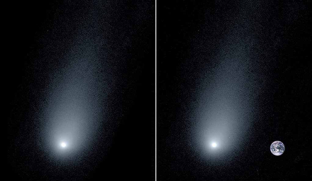 عکس دیگری از دنباله‌دار بین ستاره‌ای