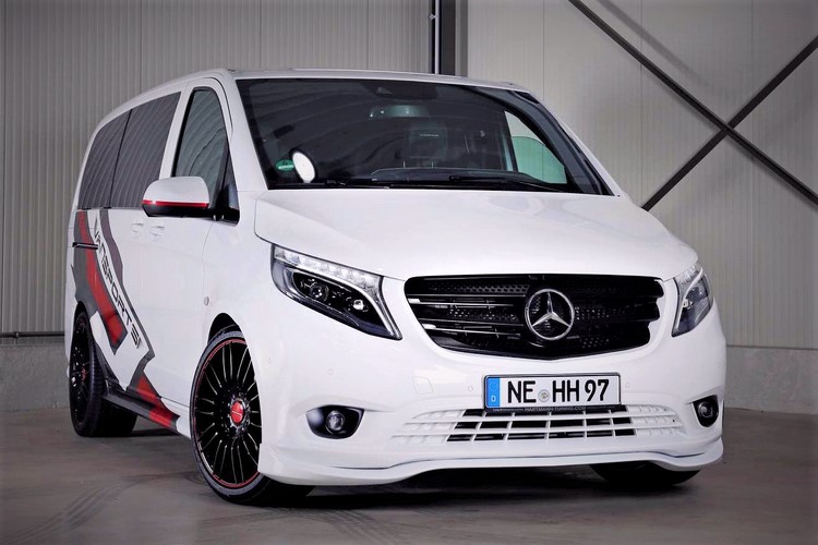 ون مرسدس بنز ویتو با تیونینگ Vansports