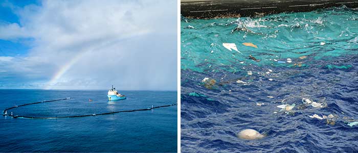 ۹. پروژه‌ای که می‌خواهد ۹۰ درصد زباله‌های پلاستیکی را تا سال ۲۰۴۰ از اقیانوس‌ها جمع‌آوری کند