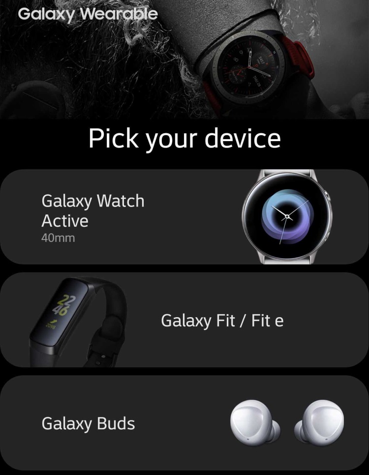 اپلیکیشن گلکسی ویربل / Galaxy Wearable App