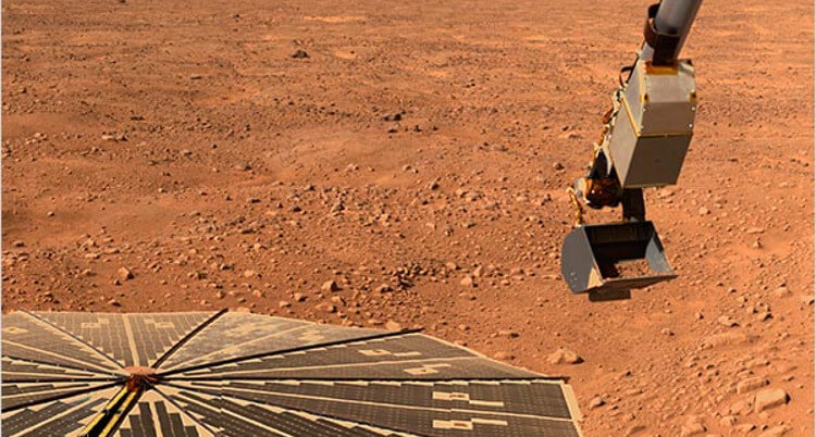 کاوشگر سطح‌نشین فونیکس ناسا در مریخ