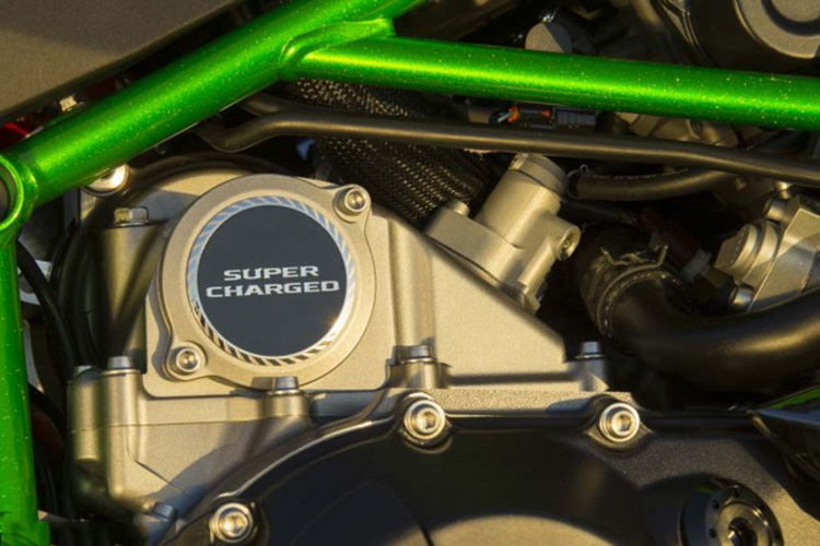 سوپرشارژر موتورسیکلت کاوازاکی H2