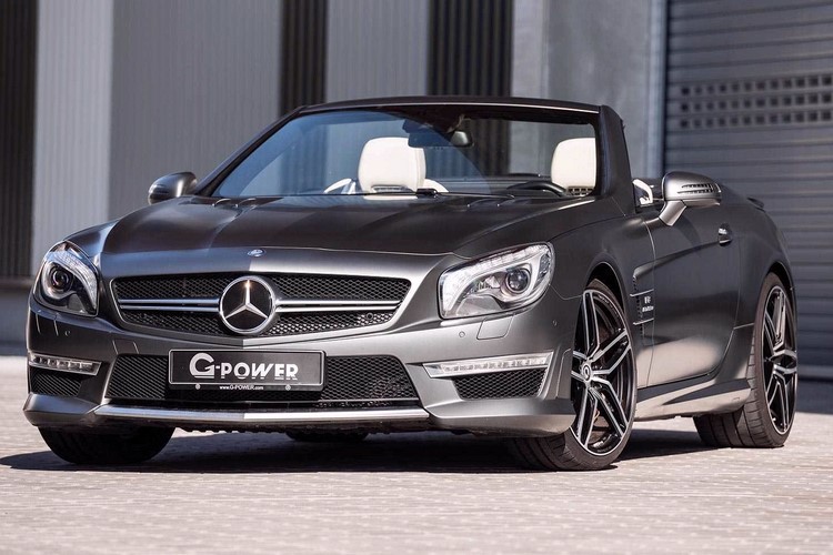 مرسدس بنز SL63 با تیونینگ G-Power