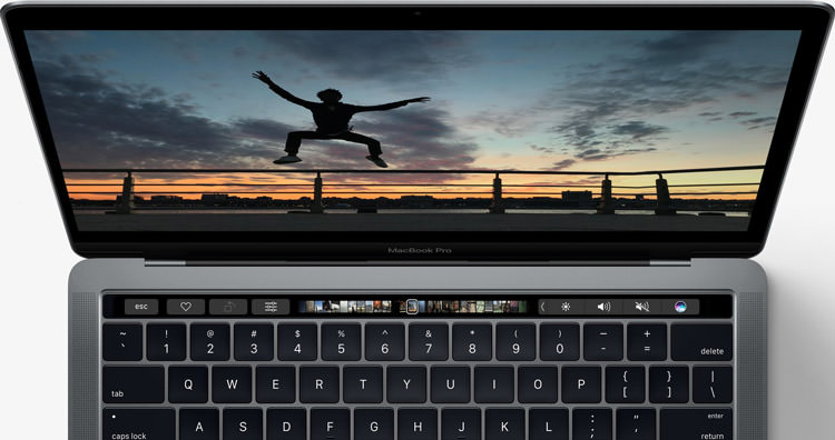 مک بوک پرو تاچ بار تاچ آیدی MacBook Pro Touch Bar Touch ID