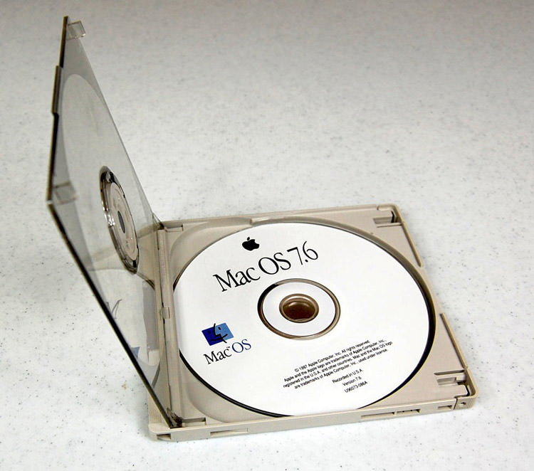 CD Caddy قاب دیسک نوری - مک اپل Apple Mac OS