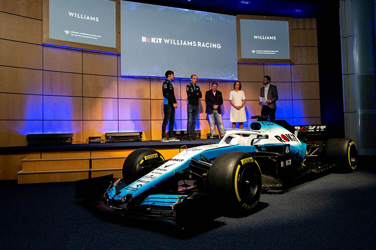 تیم ویلیامز خودرو فرمول یک فصل ۲۰۱۹ را رونمایی کرد