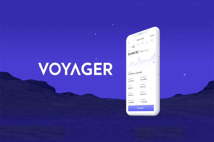 Voyager برنامه‌ای که کارگزار ارزهای دیجیتال است