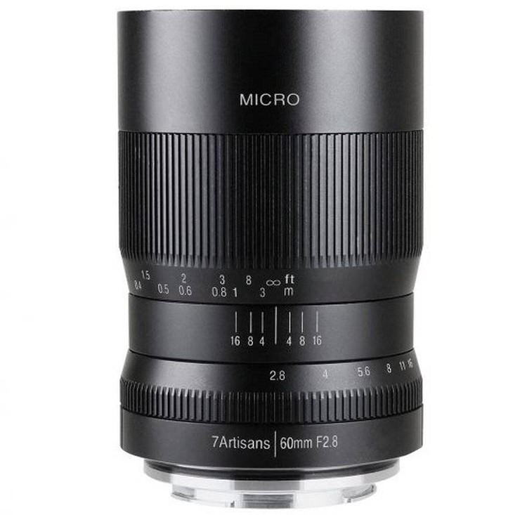 7Artisans لنز ماکرو ۶۰ میلی‌متری با f/2.8 را برای دوربین‌های بدون‌ آینه APS-C معرفی کرد