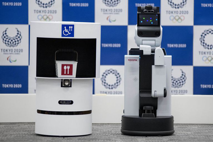 بازی‌های المپیک ۲۰۲۰ ژاپن با همکاری دو ربات جدید شرکت تویوتا برگزار می‌شود