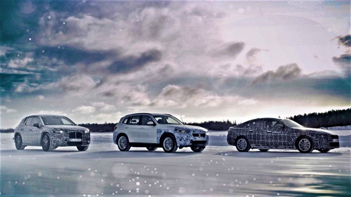 BMW Electric Vehicle Lineup Teaser