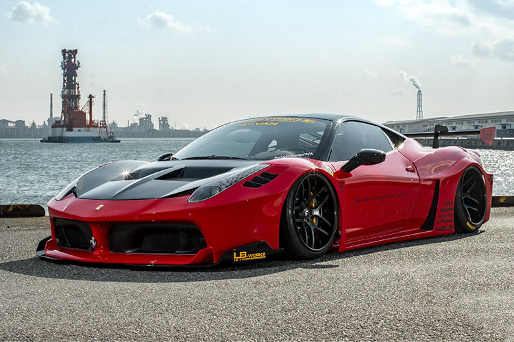 تیونینگ جدید Liberty Walk برای فراری 458 رونمایی شد