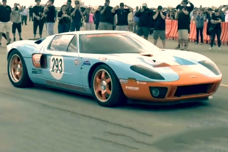 رکورد سرعت فورد GT با ۴۸۳ کیلومتربرساعت ثبت شد