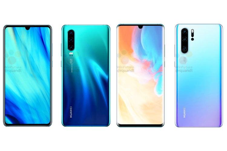 جزئیات کاملی از مشخصات و دوربین هواوی P30 و P30 Pro فاش شد