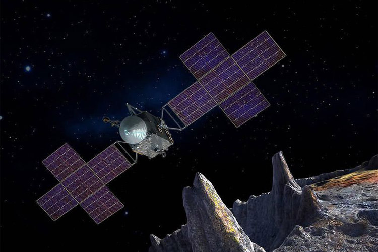 تصمیم ناسا برای ارسال فضاپیمای کاوشگر به سیارک فلزی سایک