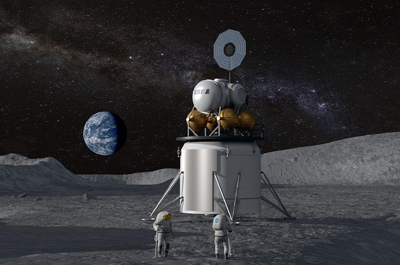 Lunar Lander / سطح نشین قمݛی