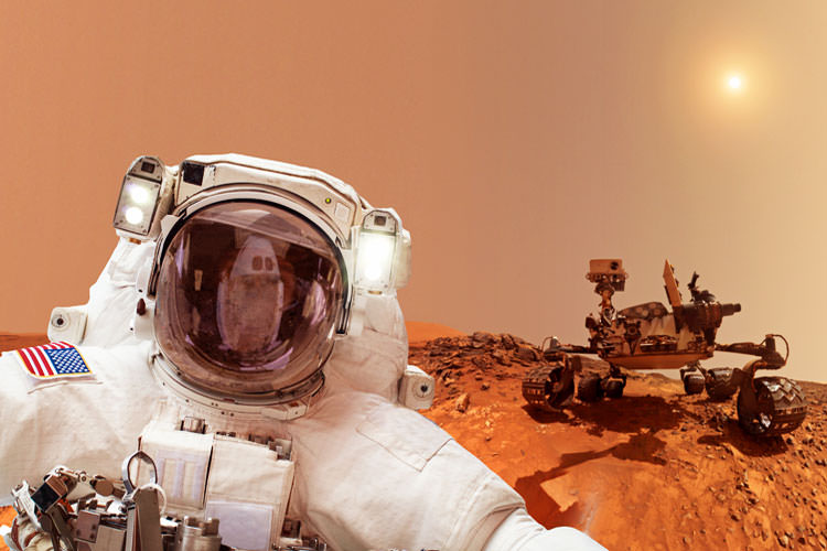 انسان یا ربات؛ ارزش کدامیک برای سفر به مریخ بیشتر است؟