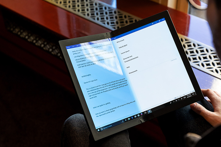 لنوو PC تاشدنی ThinkPad X1 را به‌نمایش گذاشت