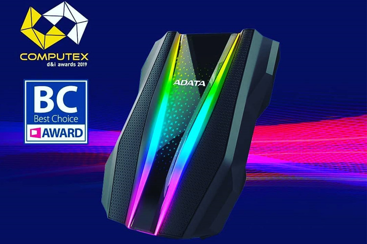 ای دیتا از اولین هارد مقاوم RGB در نمایشگاه کامپیوتکس رونمایی کرد