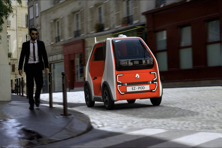Renault EZ-Pod Autonomous car / خودرو خودران رنو