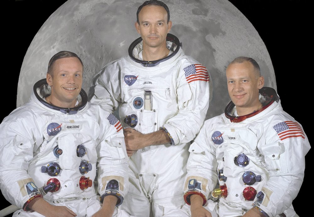 Apollo 11 Crew / خدمه آپولو 11